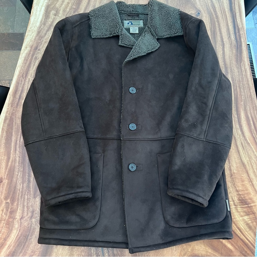 Men’s Free Country Sherpa Suede Jacket